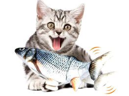 Electric Flipping Fish Toy for Cats